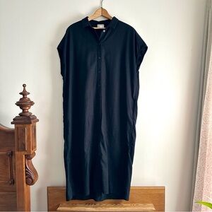 Frank and Oak • Linen‎ Midi Shirt Dress